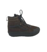 Tenisi barbati Vans, 44, piele intoarsa, maro