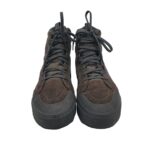 Tenisi barbati Vans, 44, piele intoarsa, maro - imagine 3