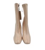 Botine dama Even&Odd, 41, imitatie de piele, bej - imagine 3