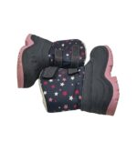 Cizme copii Friboo, 30, material textil, alte materiale, Imblanite, negru - imagine 4