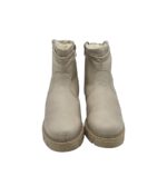 Botine dama Rieker, 38, imitatie de piele, Imblanite, nude - imagine 3