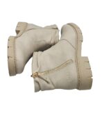 Botine dama Rieker, 38, imitatie de piele, Imblanite, nude - imagine 4