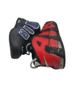 Adidasi dama Nike, 38, imitatie de piele, piele, rosu negru - imagine 4