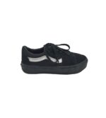 Tenisi dama Vans, 39, piele intoarsa, material textil, negru