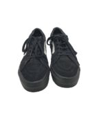 Tenisi dama Vans, 39, piele intoarsa, material textil, negru - imagine 3