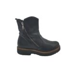 Ghete dama Pier One, 38, piele, Imblanite, negru