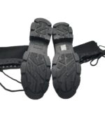 Cizme dama Bosido, imitatie de piele, material textil, negru - imagine 5