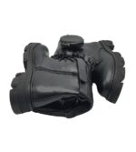Cizme dama Bosido, 38, imitatie de piele, material textil, negru - imagine 4