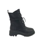 Ghete dama My♥U 37, imitatie de piele, negru