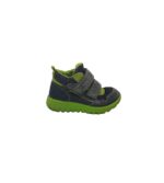 Adidasi copii Superfit, 27, piele intoarsa, GoreTex, gri verde
