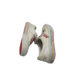 Tenisi copii Vans, 30, imitatie de piele, alb - imagine 4