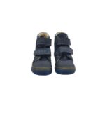 Ghete copii Tsm, 21, piele intoarsa, Imblanite, bleumarin - imagine 3
