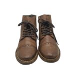 Ghete barbati Jack & Jones, 44, piele, maro - imagine 3