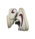 Tenisi barbati Nike, 41, imitatie de piele, alb - imagine 4