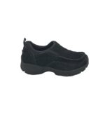 Mocasini barbati Land'S End, 42, piele intoarsa, negru