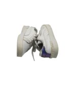Adidasi copii Puma, 31, imitatie de piele, alb - imagine 4