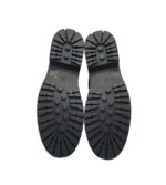 Ghete dama Flyee,  piele intoarsa, negru - imagine 4