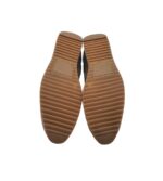 Adidasi dama Lederfaktur, piele, gri - imagine 5
