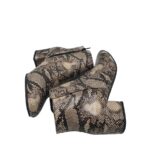 Botine dama Duffy, imitatie de piele, crem verde - imagine 4