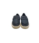 Espadrile copii Next, 29, imitatie de piele, bleumarin - imagine 3
