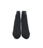 Botine dama Staka,  material textil, imitatie de piele, negru - imagine 3