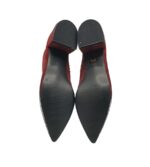 Botine  dama Corina,  material textil, visisniu - imagine 5