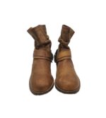 Botine dama Spm, 38, piele, maro - imagine 3