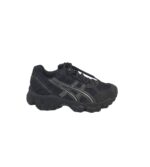 Adidasi dama Asics, 38, imitatie de piele, material textil, negru