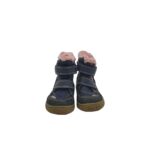 Ghete copii 21, material textil, bleumarin, imblanite - imagine 3