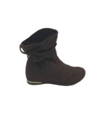 Botine dama  Sds, 38, material textil, maro