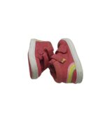 Tenisi copii 24, imitatie de piele, roz - imagine 4