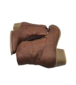 Botine dama Duffy,  imitatie de piele, maro - imagine 4