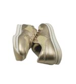 Adidasi dama Vatineris,  imitatie de piele, auriu - imagine 4