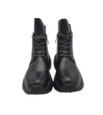 Ghete dama Alesio Nesca,  imitatie de piele, negru - imagine 3