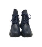 Ghete dama Alesio Nesca,  imitatie de piele, albastru - imagine 3