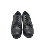 Pantofi dama V&D,  imitatie de piele, negru , Fermoar și Șiret - imagine 3