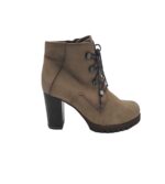 Botine dama Marco Tozzi, 38, piele, bej