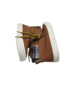 Ghete copii 27, imitatie de piele, maro - imagine 4