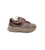 Adidasi dama Scotch&Soda, 39, piele intoarsa, material textil,alb  roz