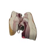 Adidasi dama Scotch&Soda, 39, piele intoarsa, material textil,alb  roz - imagine 3