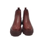 Botine dama Franco Banetti,  imitatie de piele, maro - imagine 3