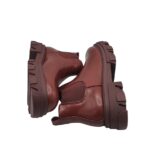 Botine dama Franco Banetti,  imitatie de piele, maro - imagine 4