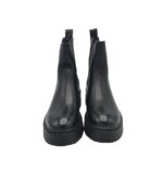 Ghete dama My♥U 36, imitatie de piele, negru - imagine 3
