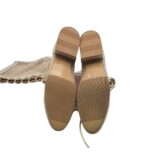 Cizme dama My♥U 35, imitatie de piele, material textil, crem - imagine 5