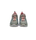 Adidasi copii Skechers, 28, material textil, gri albastru - imagine 3
