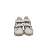 Adidasi copii Adidas 25, imitatie de piele, alb - imagine 3
