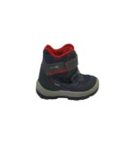 Ghete copii Geox, 26, imitatie de piele, material textil, piele, Waterproof, negru