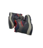 Ghete copii Geox, 26, imitatie de piele, material textil, piele, Waterproof, negru - imagine 4