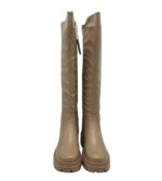 Cizme dama Anna Field, imitatie de piele, bej - imagine 3
