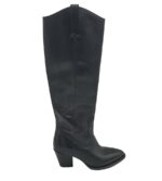 Cizme dama Mango, 40, piele, negru